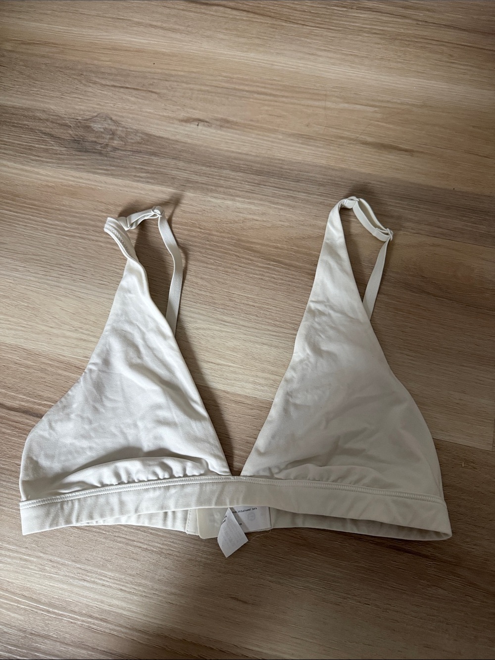 lululemon athletica Cream Triangle Bralette